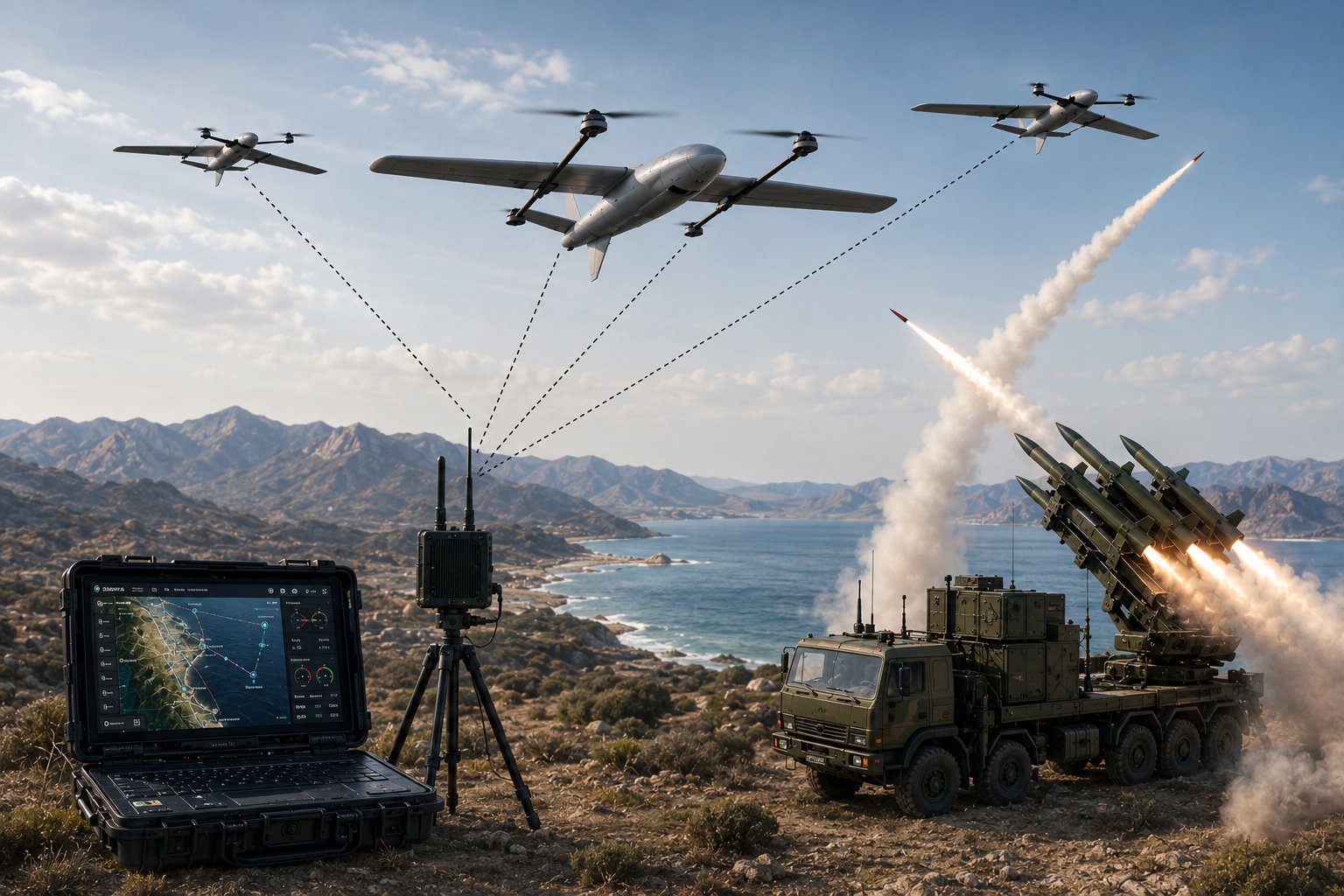 MAVIS multi-drone scenario